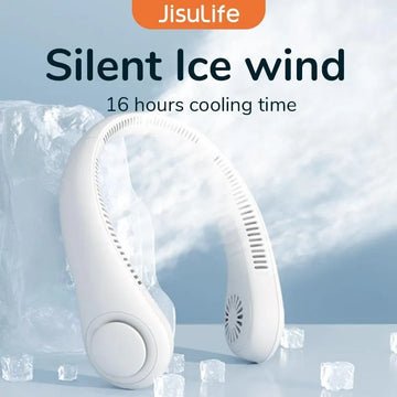 Portable Neck Hanging Fan.
