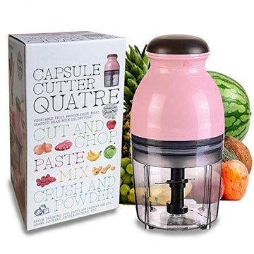 Mini Capsule Food Chopper – Electric Grinder & Blender