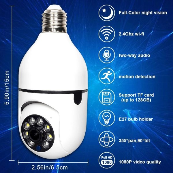 1080p WiFi Smart CCTV Camera